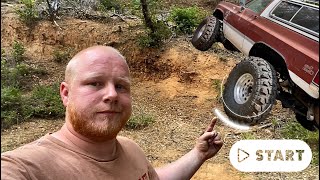 We BUILT Our Own Off-road Course!!! And Ingrid gets winch UPGRADE.