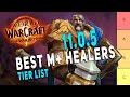 Best M+ Healers *RANKED* | Patch 11.0.5 - The War Within