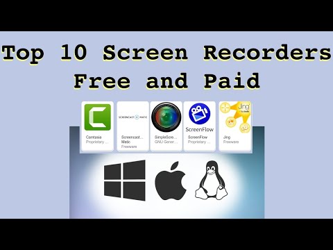 10 + Free & Paid Screen Recording Programs for Windows, Mac and Linux 2020