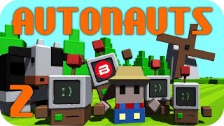 Autonauts Gameplay - MASSIVE ROBOTIC PRODUCTION LINE! Let's Play Autonauts Ep 2