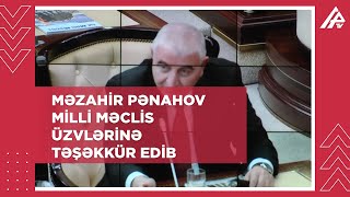 Məzahir Pənahov: “Azərbaycanda son illərdə seçkilərlə bağlı böyük nailiyyətlər əldə edilib”