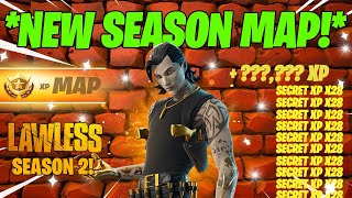 NEW *CRAZYY* Fortnite XP MAP! How You Can LEVEL UP FAST in Fortnite SEASON 2 CHAPTER 6!