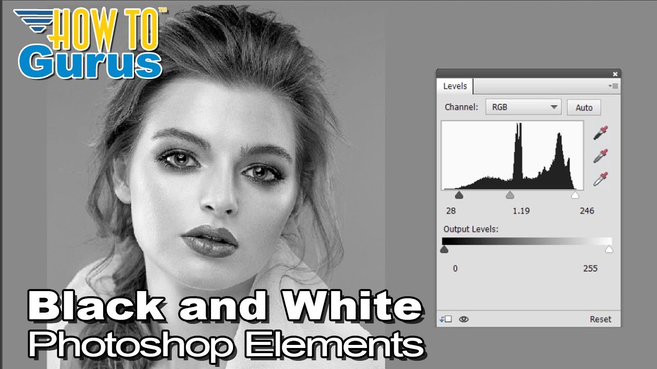 How You Can Make A Black And White Portrait Convert From Color In ...