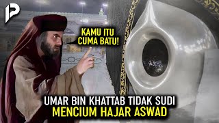 Umar Tak Sudi Mencium Hajar Aswad, Tiba2 Hajar Aswad Memiliki Mata dan Mulut Untuk Bersaksi