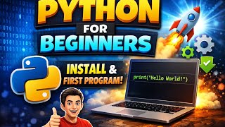 Python Tutorial Day 1 🔥 | Python Kya Hai + Install + Hello World (Hindi)
