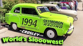 BONNEVILLE WORLDS SLOWEST!? CROSLEY CAR SHOW! PRO STREET! HOTSHOT! MILITARY MULE! TRACTOR! MORE!