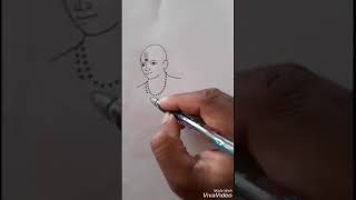 How to draw a brahmin easy tutorial