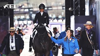 The horse is always right 👩 🤝🐴 Shruti Vora at the FEI Dressage World Championships 2022 in Herning