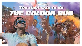 How to run The Colour Run (the right way) | Friends first time colour run Sydney adventure