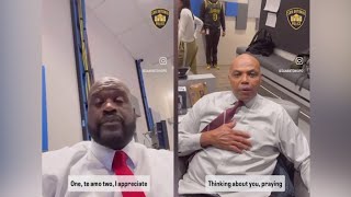 Shaq, Charles Barkley send love to SAPD officers shot in Stone Oak standoff