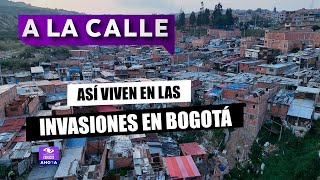 Barrios de invasión en Bogotá, una realidad desconocida: ojo a este recorrido