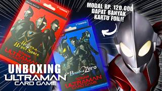 Game Kartu Koleksi TERBARU di Indonesia! Unboxing Starter Deck Ultraman Card Game TCG 01 & 02