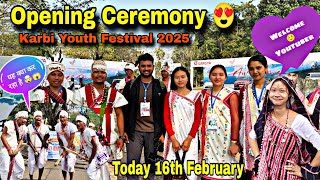 Opening Ceremony Karbi Youth Festival 2025 | Taralangso Karbi Youth Festival Opening Ceremony 2025 |