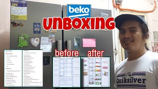 16.7 cu. ft. BEKO Inverter SBS Ref | unboxing