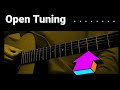 Open Tuning on Acoustic or Electric Guitar Unlocks a Practical Feature.