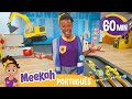 Meekah Cava mais Fundo | 💜Olá Meekah!💜| Amigos do Blippi Brasil | 1 HORAS | Videos Educativos