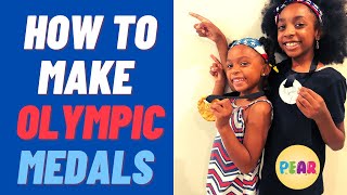 How to Make Easy #Olympic #Medals for kids