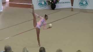 Malceva Maria  ball   Championship of Russia  2013  All-around