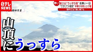 【気象】肌寒い一日  都内では”強い雨”  パラ選手は出国ピーク