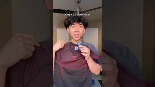 Gymshark Onyx Size Guide!