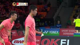 Yonex Denmark Open 2015 | Badminton R16 M4-MD | Liu/Lu vs Ahs/Set