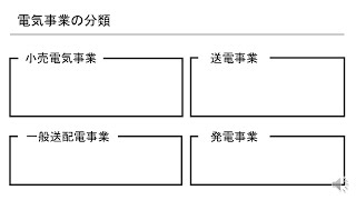 電気事業の種類