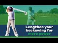 Learn how to unlock more power in your backswing