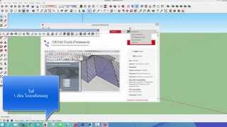 SketchUp : สอนการติดตั้งปลั๊กอิน How to Install 1001bit Tools(freeware)