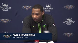 Willie Green recaps loss to Memphis | Pelicans-Grizzlies Postgame 12/19/2023