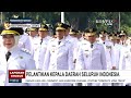 inilah detik detik 961 kepala daerah masuk istana diiringi marching band