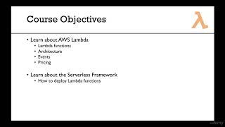AWS Lambda and the Serverless Framework - Hands On Learning!