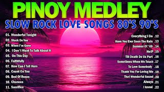 SLOW ROCK MEDLEY COLLECTION💕💕Best Lumang Tugtugin🎧NONSTOP SLOW ROCK LOVE SONGS 80S 90S