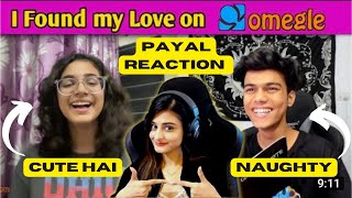 @PAYALGAMING Reaction On @adarshuc Next Level Flirting 😂 #s8ul