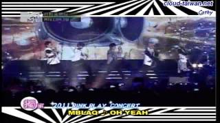 110923 MTV 日韓音樂瘋 - MBLAQ精彩表演畫面(2011 PINK PLAY CONCERT)