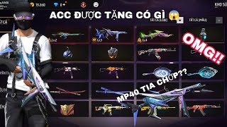 [FREE FIRE] Review acc được tặng có gì? 😱