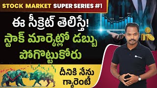 Stock Market In Telugu | How to Calculate PE Ratio in Stock Market? | PE Ratio Stock Market - Part 1