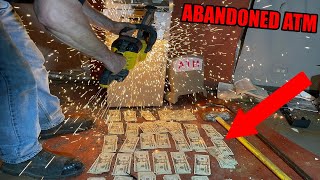Breaking Into 4 Abandoned ATM Machines and This Is How Much Money Was Found Insi
