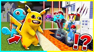 闇落ちしたポケモンVSけなそゆ、けなたろうセキュリティ🔥【まいくら / マインクラフト】