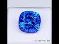 24.01ct Lab Cobalt Spinel - flame fusion