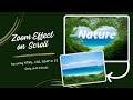 Image Zoom Effect in HTML, CSS, and JavaScript with GSAP ScrollTrigger | A Step-by-Step Tutorial