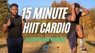 15-Minute No-Equipment HIIT Cardio | Follow-Along Workout for Fat Burn \u0026 Fitness Boost