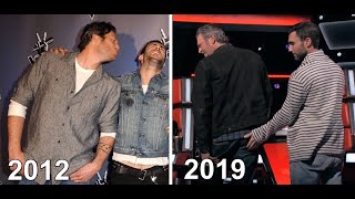 The glow up of Adam Levine and Blake Shelton's relationship