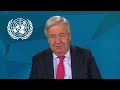 UN Chief on World Urban Forum 12th Session | United Nations