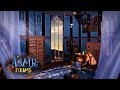 Harry Potter Inspired Asmr - Ravenclaw Tower Common Room - Magical Ambience And Animation