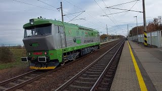 Vlaky Pardubice Černá za Bory, 7.11.2021 / trainspotting