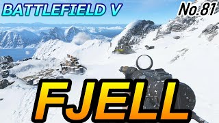 【BF5/BFV】ランク500プレイヤーによる【FJELL】プレイ動画 NO.81