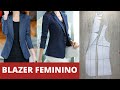 Modelagem blazer feminino - Passo a passo descomplicado | Gisele Maués