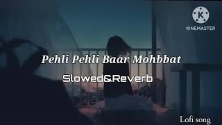 Pehli Pehli Baar Mohbbat  [ Slowed+Reverb] Lofi Song All Slowed