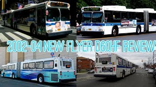 NYC Bus \u0026 MTA Bus Company | 2002-04 New Flyer 'Galaxy' D60HF Review