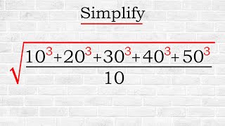 Math Olympiad | A Nice Algebra Problem | Nice square root simplification problem